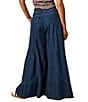 Color:London Blue - Image 2 - Dawn On Me Wide Leg Pull-On Jeans