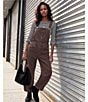 Free People Easy Does It Striped Scoop Neck Long Sleeve Waffle Knit Tee - Image 6