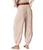 Free People Fireside Crush Drawstring Tie Coordinating Knit Joggers - Image 2