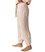 Free People Fireside Crush Drawstring Tie Coordinating Knit Joggers - Image 3