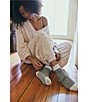 Free People Fireside Crush Drawstring Tie Coordinating Knit Joggers - Image 5