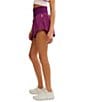 Free People FP Movement Carpe Diem High Waist Shorts, Color:Deep Mulberry - Image 3