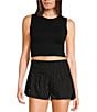 Free People FP Movement Free Throw Musle Tank Top, Color:Black - Image 1