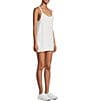 Color:White - Image 3 - FP Movement Hot Shot Scoop Neck Sleeveless Patch Pocket Mini Dress