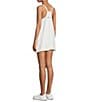 Color:White - Image 4 - FP Movement Hot Shot Scoop Neck Sleeveless Patch Pocket Mini Dress