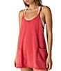 Free People FP Movement Hot Shot Scoop Neck Sleeveless Patch Pocket Mini Dress - Image 1