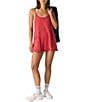Free People FP Movement Hot Shot Scoop Neck Sleeveless Patch Pocket Mini Dress - Image 3