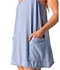 Free People FP Movement Hot Shot Scoop Neck Sleeveless Patch Pocket Mini Dress - Image 4