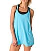 Free People FP Movement Hot Shot Scoop Neck Sleeveless Patch Pocket Mini Dress - Image 1