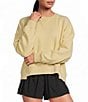 Free People FP Movement Intercept Cropped Pullover - Image 1