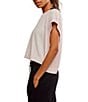 Free People FP Movement My Time Tee, Color:Powder Pink - Image 3