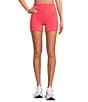 Free People FP Movement Never Better Bike Shorts, Color:Hibiscus - Image 1