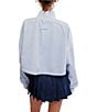Free People FP Movement Pick Up Game Mock Neck Long Sleeve Cropped Pullover - Image 2