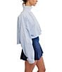 Free People FP Movement Pick Up Game Mock Neck Long Sleeve Cropped Pullover - Image 3
