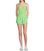 Color:Neon Lime - Image 1 - FP Movement Righteous Runsie One Piece Romper