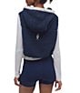 Free People FP Movement Sky High Hooded Sleeveless 2-Way Zip Front Fleece Vest - Image 2