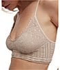 Free People Heirloom Seamless Bralette, Color:Mushroom - Image 4