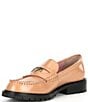 Color:Camel - Image 4 - Liv Leather Penny Loafers