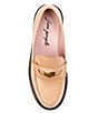 Color:Camel - Image 5 - Liv Leather Penny Loafers