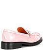 Color:Perfect Pink - Image 2 - Liv Leather Penny Loafers