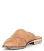 Color:Natural - Image 4 - Lordes Leather Slip-On Mules