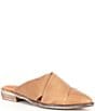 Color:Natural - Image 1 - Lordes Leather Slip-On Mules
