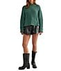Free People Low Tide Crew Neck Long Sleeve Knit Pullover Sweater - Image 4