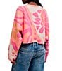 Free People Mia Floral Patterned Crew Neck Long Sleeve Pullover - Image 2