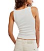 Free People Night Shine Scoop Neck Sleeveless Sequin Tank - Image 2