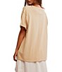 Free People Nina V-Neck Short Sleeve Tee - Image 2