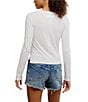 Free People Nova Crew Neck Long Sleeve Tee - Image 2