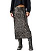 Free People Party Trick Sequin Column Slip Midi Skirt - Image 1