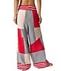 Free People Patchwork Print Snow Much Fun Knit Lounge Pants - Image 2