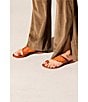 Color:Brown - Image 6 - Sant Antoni Leather Toe Ring Sandals