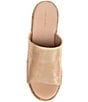 Color:Rose Gold - Image 5 - Santorini Leather Platform Wedge Sandals