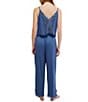Free People Sleepless Summer Soft Knit Sleeveless V-Neck Pant Set - Image 2