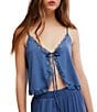 Free People Sleepless Summer Soft Knit Sleeveless V-Neck Pant Set - Image 4