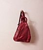 Free People Soho Convertible Sling Bag, Color:Crimson - Image 4