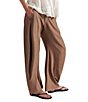 Free People Spotlight Pinstripe Pattern Barrel Leg Trouser Pants - Image 3