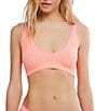 Free People Sweet Point Seamless Longline Bralette - Image 1