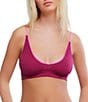 Free People Sweet Point Seamless Longline Bralette - Image 1