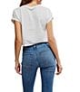 Free People The Perfect Tee Crew Neck Short Sleeve Cropped Tee - Image 1
