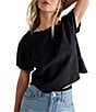 Free People The Perfect Tee Crew Neck Short Sleeve Cropped Tee - Image 1