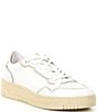 Color:White/Natural - Image 1 - Thirty Love Court Leather Sneakers