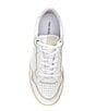 Color:White/Natural - Image 5 - Thirty Love Court Leather Sneakers