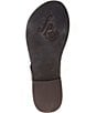Color:Black - Image 6 - Uma Leather Thong Sandals