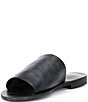 Color:Black - Image 4 - Vicente Leather Slide Sandals