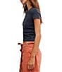 Free People We The Free Atlas Crew Neck Short Sleeve Tee - Image 3