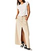 Color:Beechwood - Image 3 - We The Free Come As You Are Cord Maxi Skirt