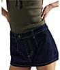 Free People We The Free Galivanting Peekaboo Denim Micro Skort - Image 3
